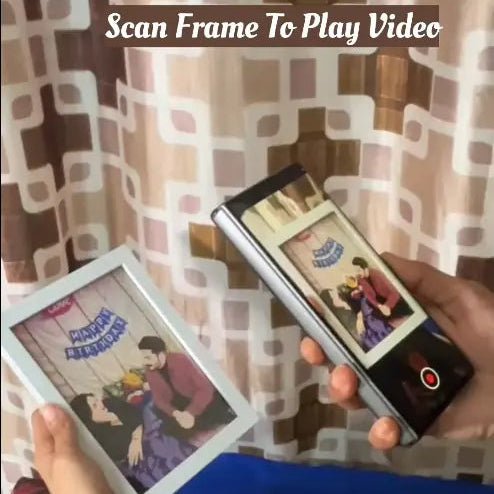 AI Scannable Frame - Unique Gift Idea - Giftsapp.in
