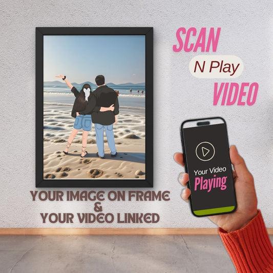 AI Scannable Frame - Unique Gift Idea - Giftsapp.in