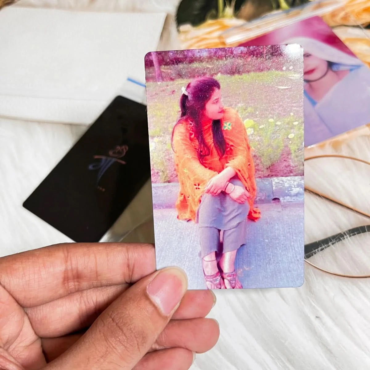 Photo Metal Wallet Card | Personalised Gift - Giftsapp.in
