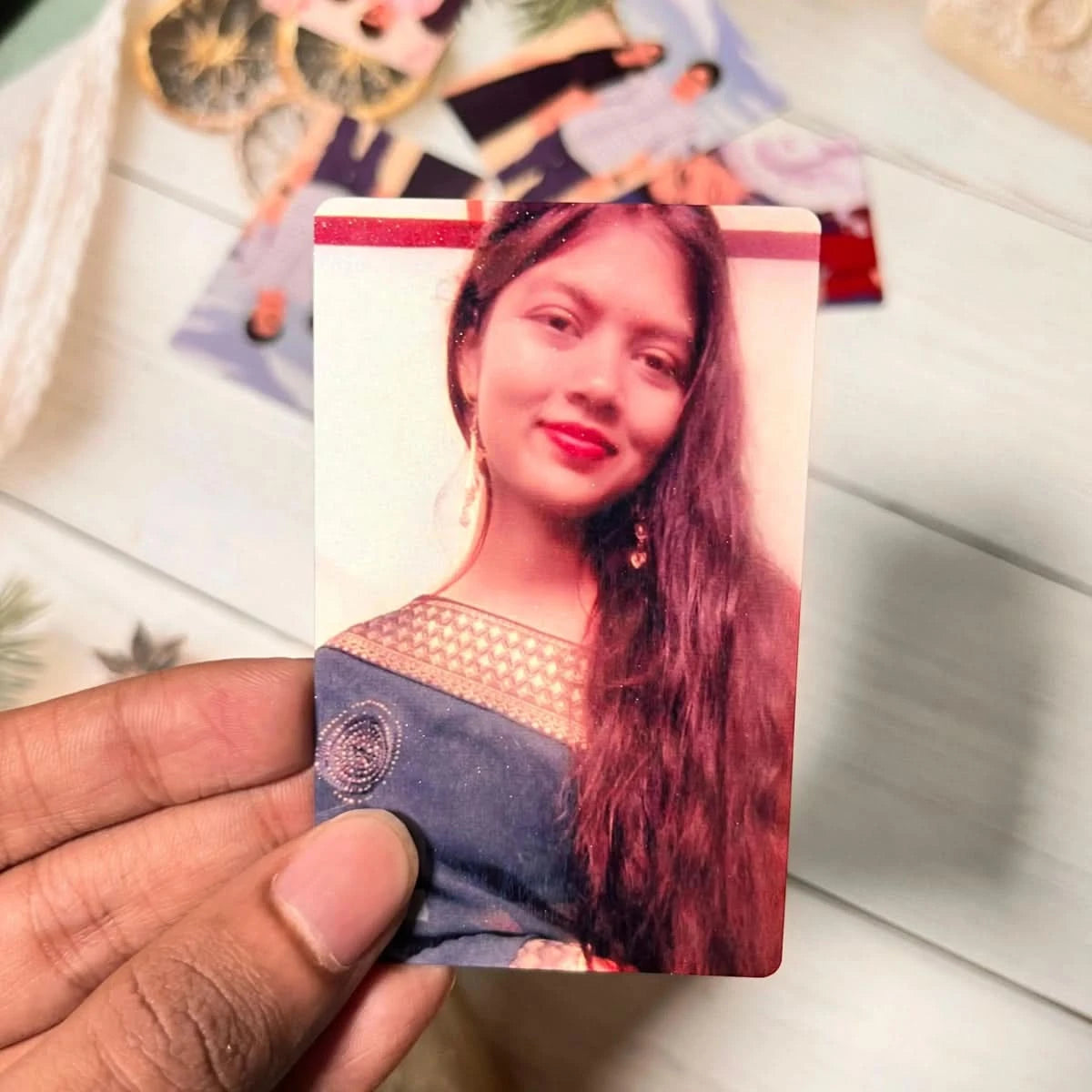 Photo Metal Wallet Card | Personalised Gift - Giftsapp.in