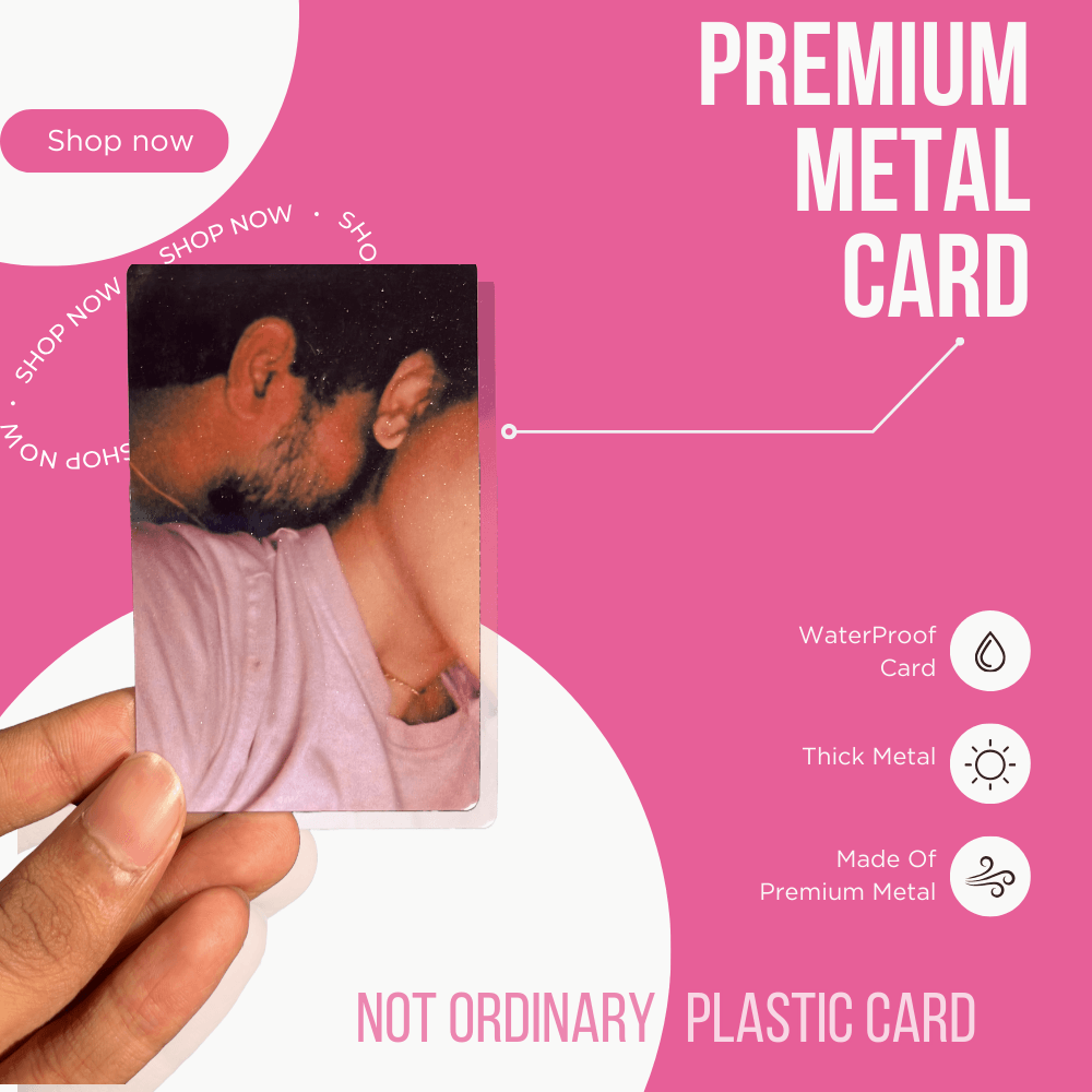 Photo Metal Wallet Card | Personalised Gift - Giftsapp.in