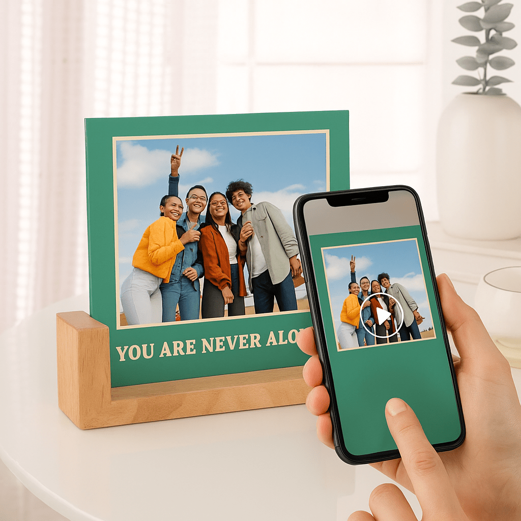 Two Day Delivery - Ai Scan Acrylic Frame - Giftsapp.in