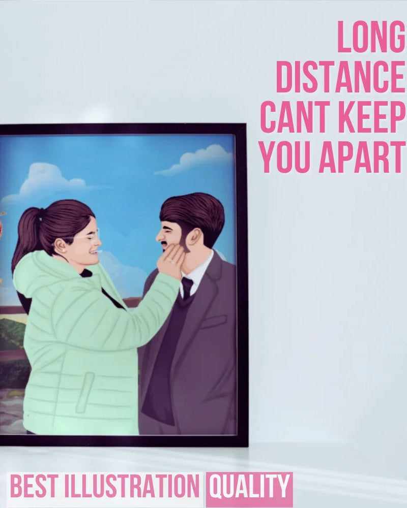 Hand Drawn Illustration Photo frame