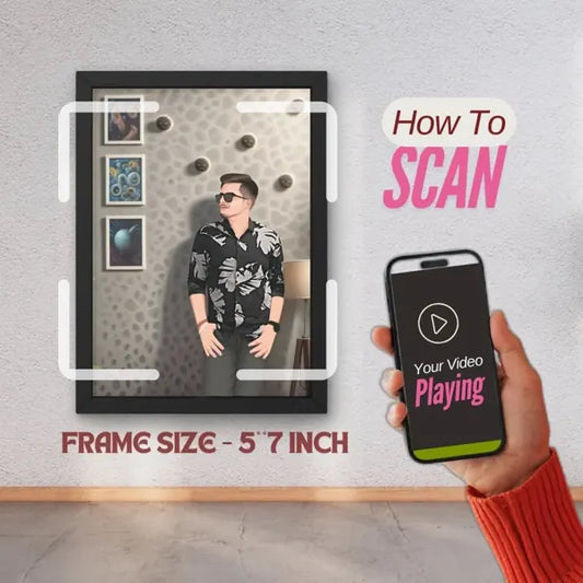 Wedding Gifts - AI Scannable Frame - Giftsapp.in